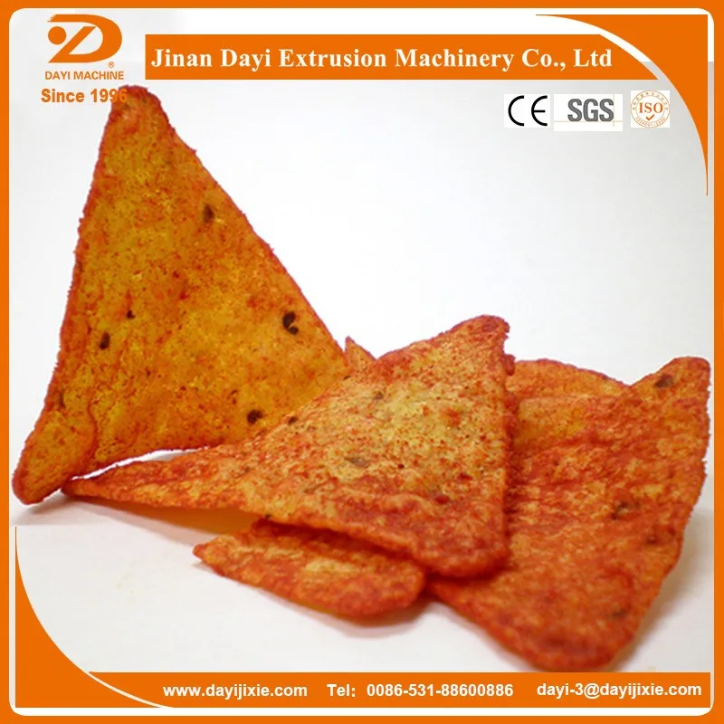 Dayi Tortilla Making Machine Doritos Corn Chip Processing Line