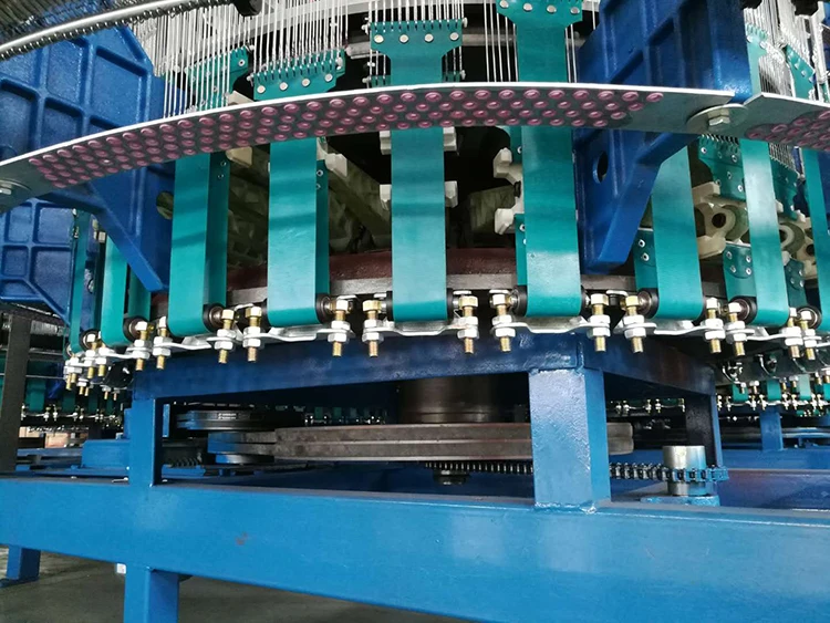 China First Creation Intelligent Micro-computer Four-shuttle Onion Bag Weaving Circular Loom