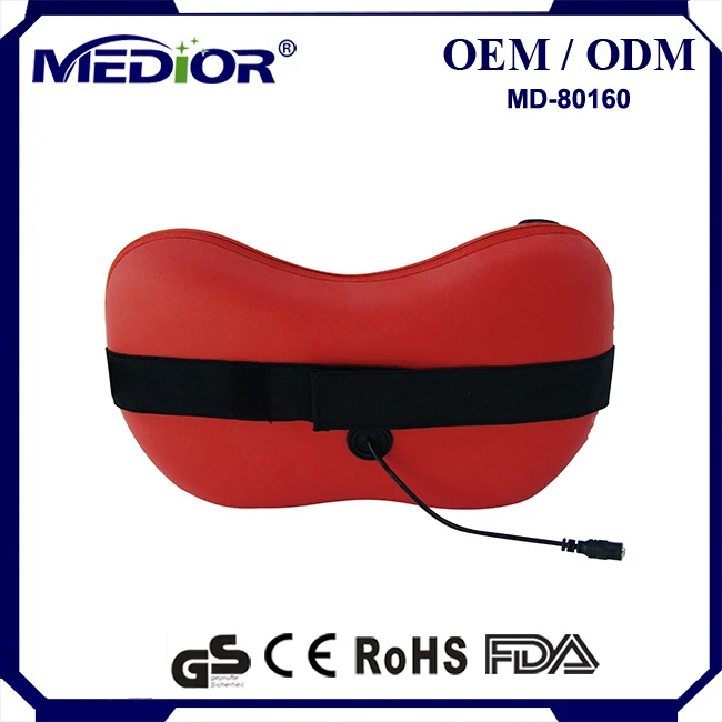 Уход за здоровьем, массажер для шеи, подушка для массажа шиацу с подогревом, лучший массаж шеи