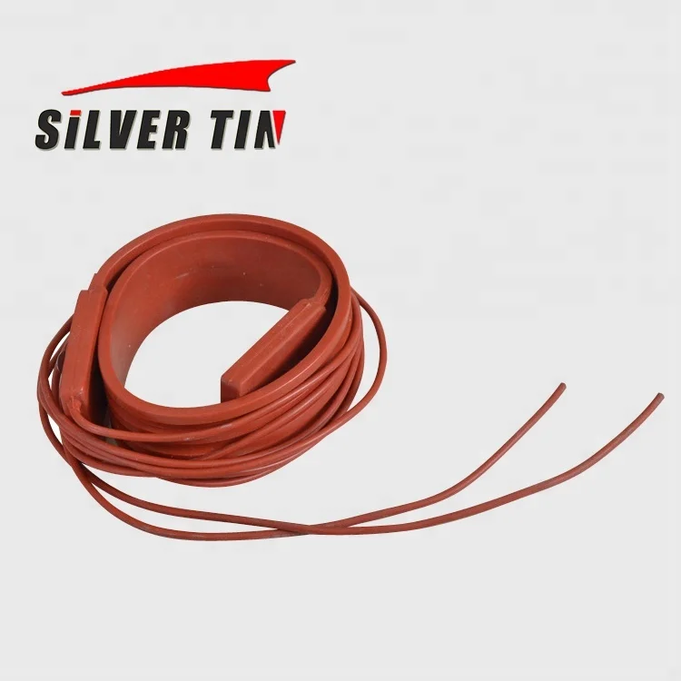 25*1000mm,100W 220V, Silicone Heater Strip Pipe Tube Heating Belt/Cable