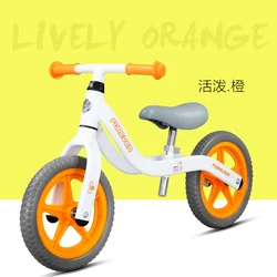 FOREVER 1266S 12 inch Baby Aluminum Alloy Push Bike Children Walker  Balance Bike Kids Learning Training No Pedal Bicycle