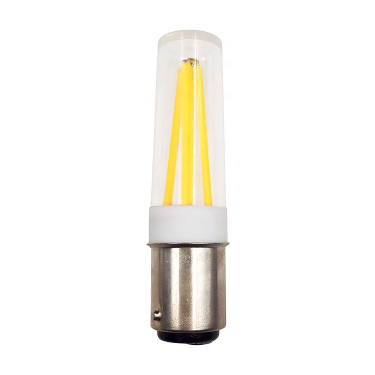 G9 3W B15 clear glass cover high brightness LED small filament bulb lamp