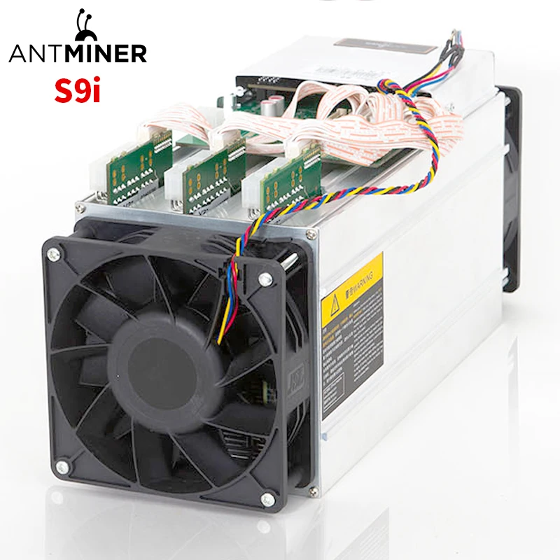  Б/у Майнер Bitmain antminer s9 14Th/s 1372 Вт с блоком питания в