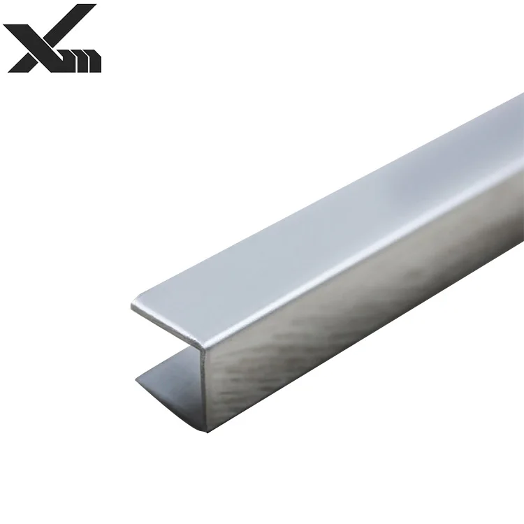 304 stainless steel villa metal channel ceramic tile border profiles