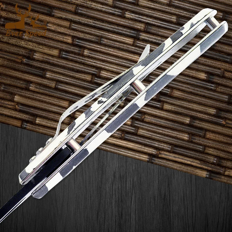 OEM High quality Alloy handle camping Outdoor pocket folding tactical knife survival tool knives tools