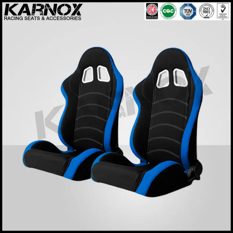 пользовательских ткани спортивные сиденья для автомобилей, спорт передней статического мест скамейке