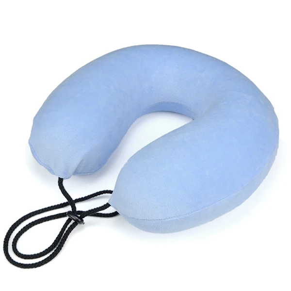 
BYC Ultra Comfy Soft Velvet Cover Memory Foam Neck Support Pillow Car 