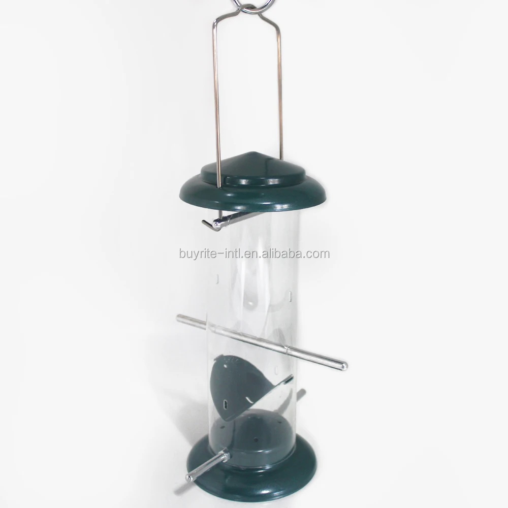Металлическая подвесная кормушка для птиц Nyjer/Thistle с порошковым покрытием 9 дюймов