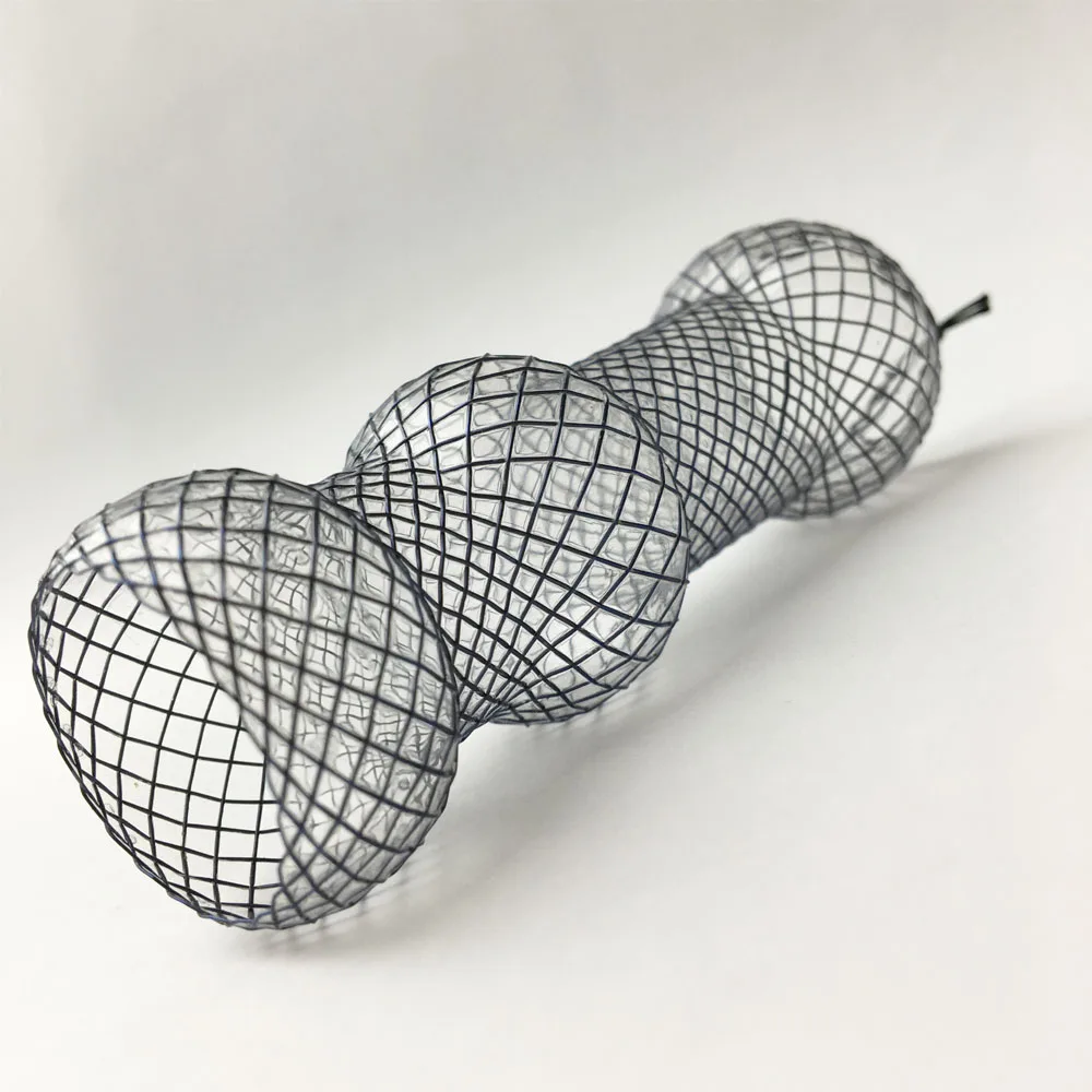 
medical nitinol expandable duodenal stent with silicon covering 