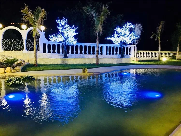 
2m Best quality indoor artificial led sakura tree light 