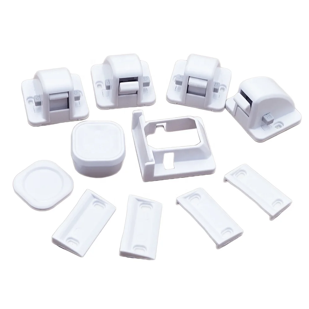 Locks for Children, Child Locks for Kitchen Cupboards,Baby  Safety Magnetic Drawers Lock