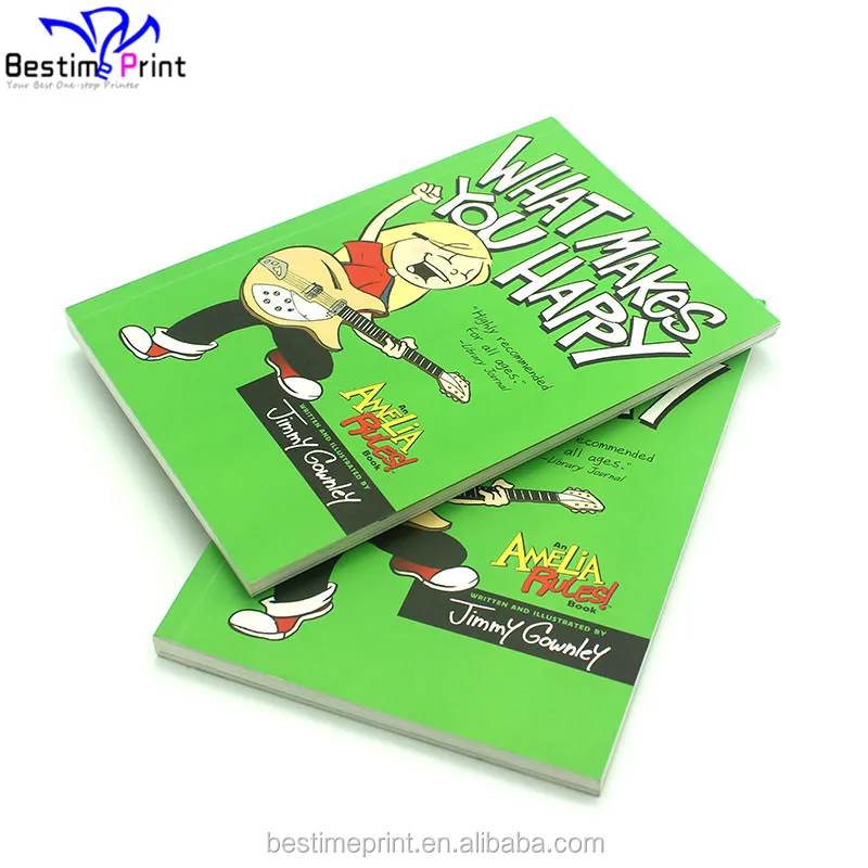 Professional children comic book printing adult comics magazine photo with factory price