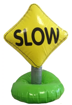 New design road safety sign PVC inflatable traffic cone