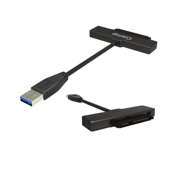 flat connection USB3.0 External 2.5 inch sata ssd adapter