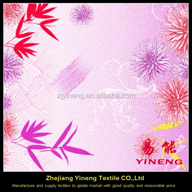 custom different types of 100% polyester woven twill fabric names