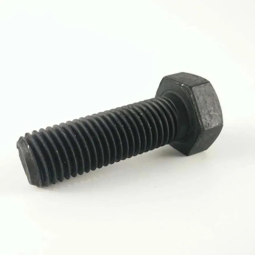 Grade 8.8 10.9 12.9 oxid black High quality strength Hex bolt