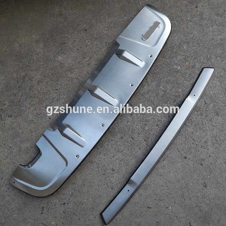 Передняя и задняя противоскользящая пластина из нержавеющей стали для компаса 2017-2018 Защитная крышка бампера автомобильные аксессуары