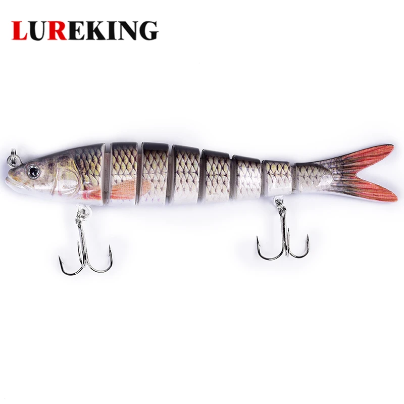 Flexible 8 Segment multi jointed fishing lure Hard Trout Fishing Lures Manufacturer, Buy Jointed Swim Bait Lures