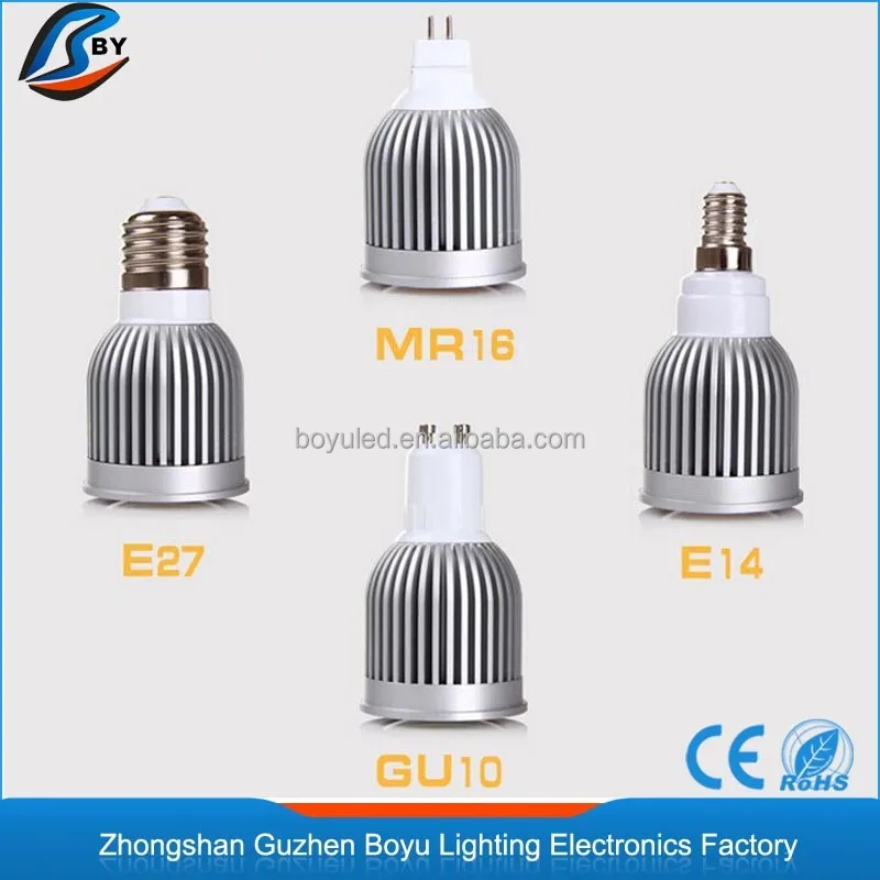 2 years warranty 7w led spotlight 3w 5w 7w 9w led spotlight bulb 50-60HZ gu 5.3 led spotlight dimmable