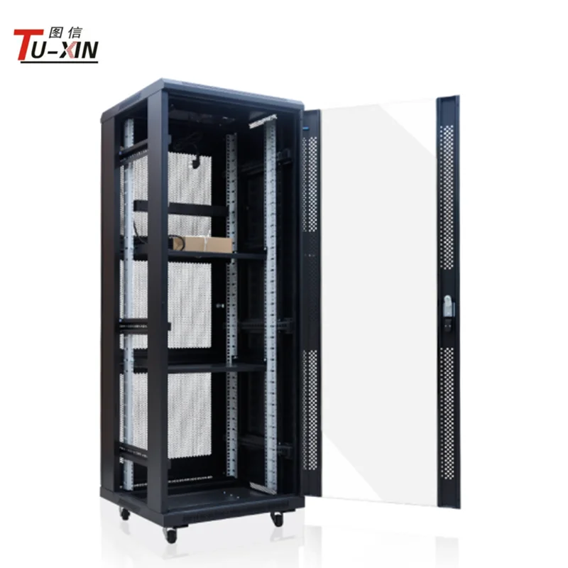 19 inch Data center server rack cabinet wit high quality and cooling fans