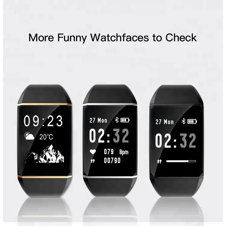 KCW iT110 waterproof multi sport mode biking basketball tennis running climbing etc activity tracker smart bracelet for iPhone