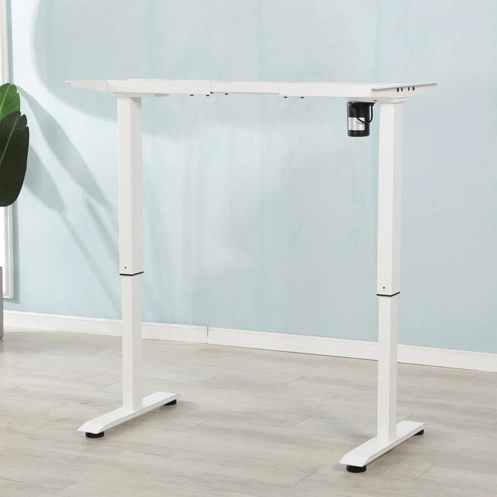 Electric Adjustable Height Computer Desk Metal Table With Stand Up Desk Adjustable Height Legs