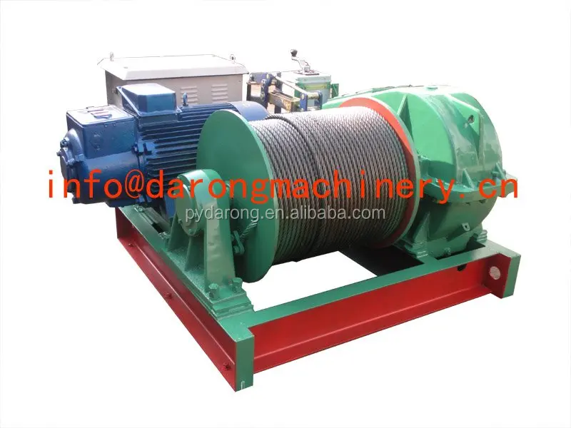 winch crane lifting mechanism