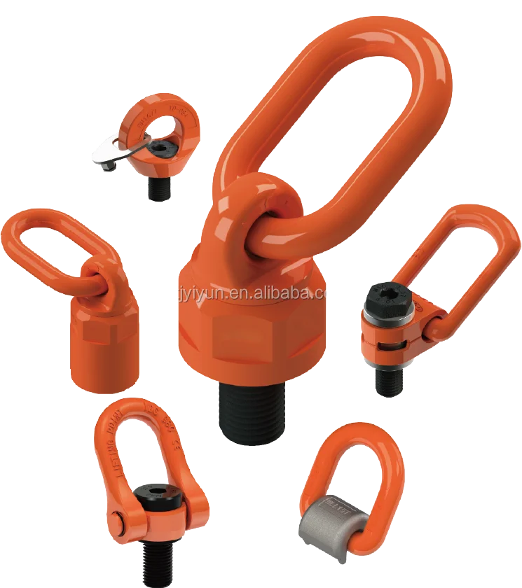 M8 M10 M12 14 M16 M18 M20 M22 M24 M27 M30 M33 M36 M42 Rotating lifting eye bolts , Rotating Swivel Eye Bolts , Swivel hoist ring