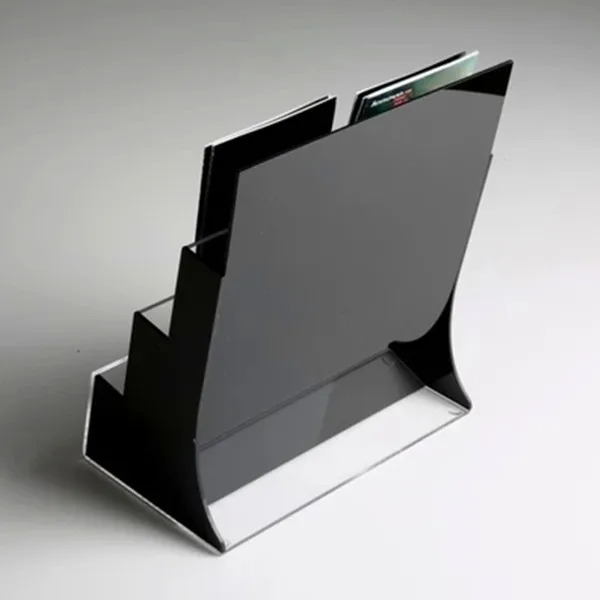 custom high quality clear acrylic menu holder acrylic table menu