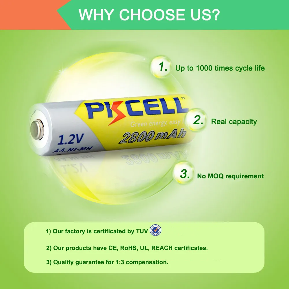 NiMH AA2800 mAh AD02