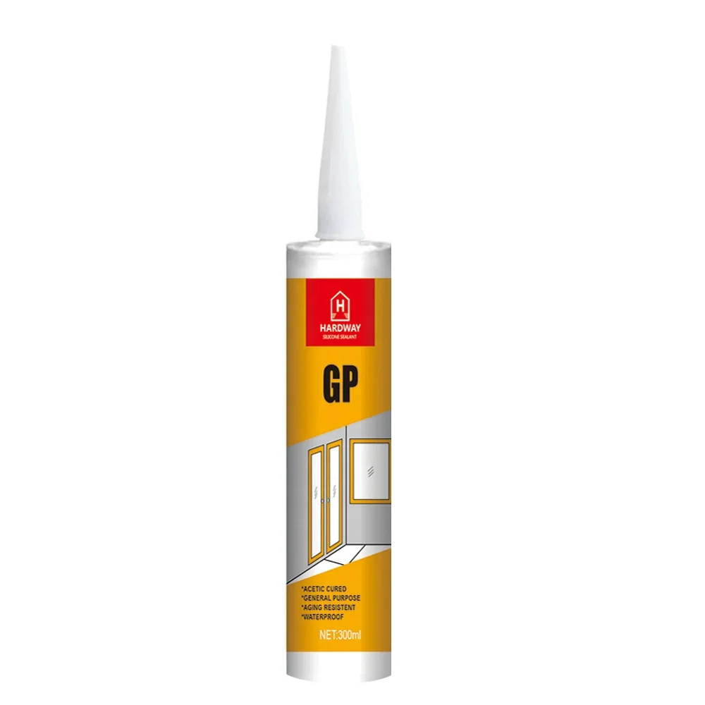 
100% adhesive glue cure multi-purpose acidity silicone gel sealant 