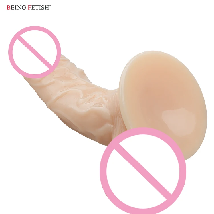 Massager Suction Cup Soft Natural Dildos For Women Touch