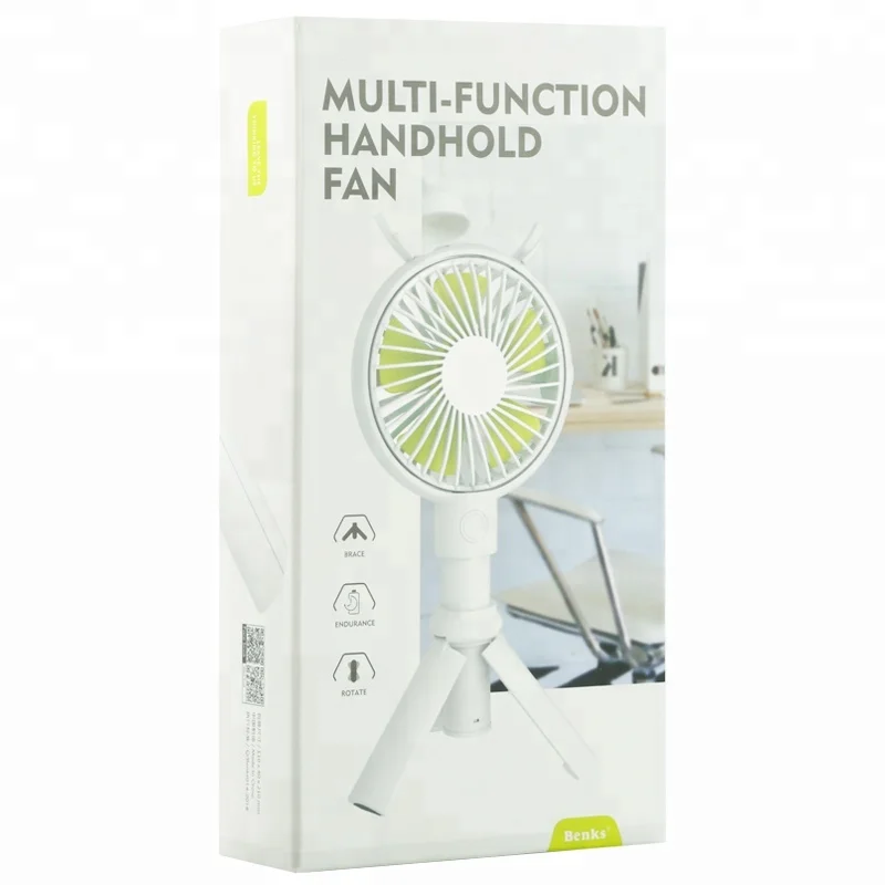 Benks Портативный USB вентилятор кулер портативный 3 скорости Регулируемый мини-вентилятор 3350 мАч с PSE небольшой складной мини-вентилятор USB вентилятор охлаждения