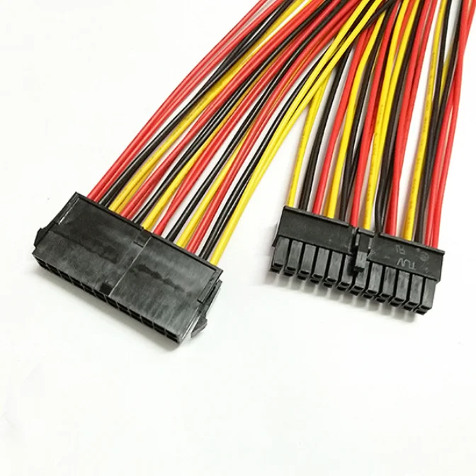 24 Pin Male ATX PSU Computer Power Supply Connector with Terminal Pin male female 24 pin iso connect