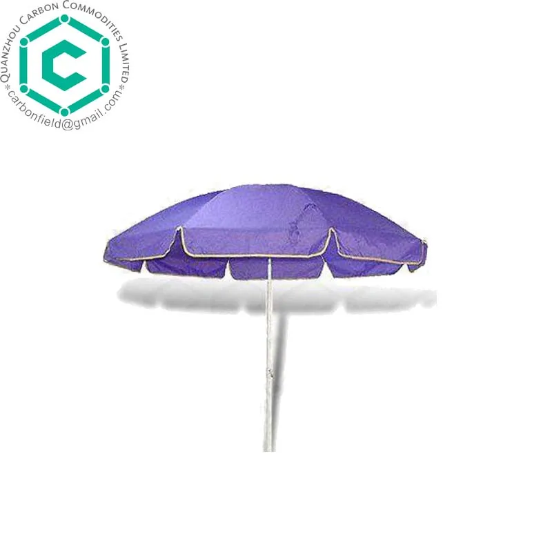 red beach umbrella for sun