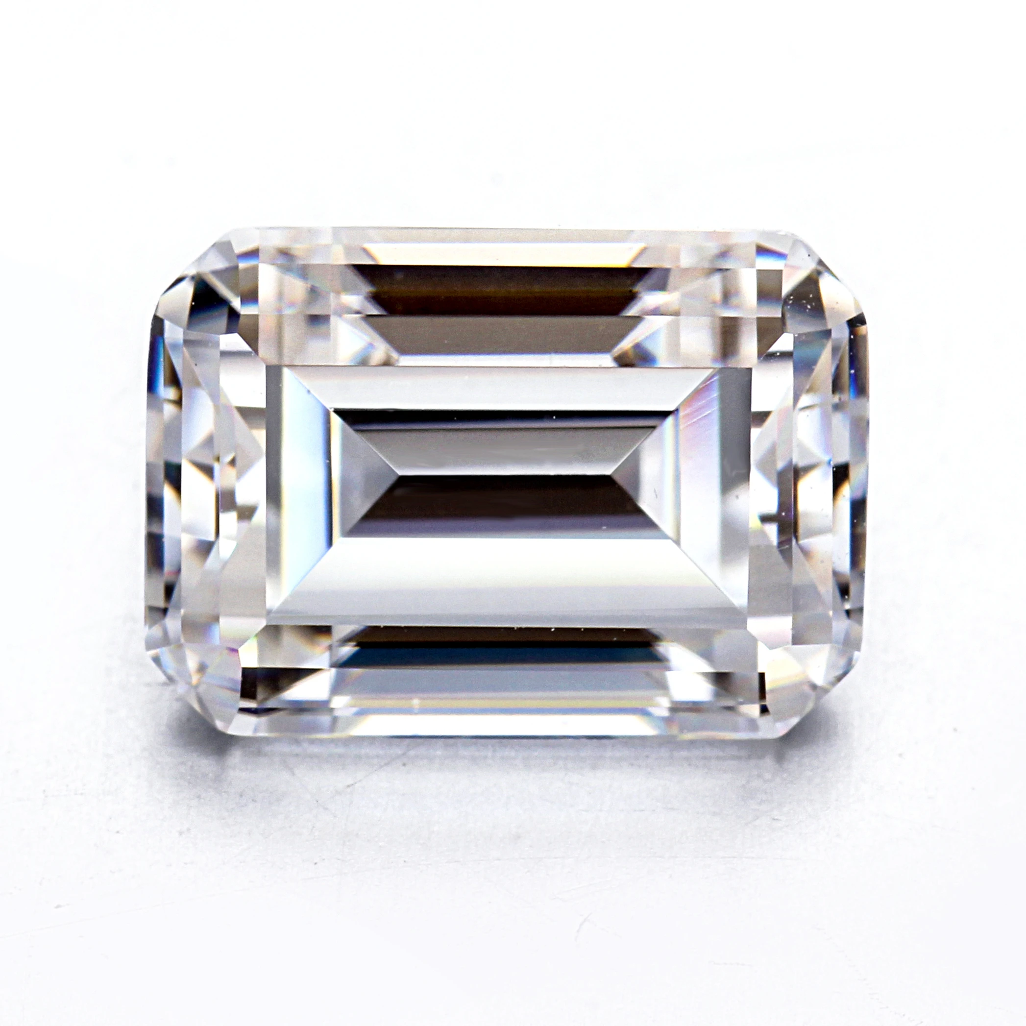 
Wholesale EF VVS Synthetic Gemstone Emerald Cut Loose Moissanite Starsgem  (62045187027)