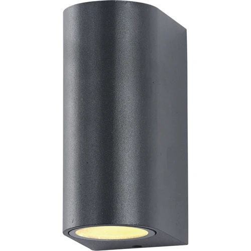 Fast shipping channel Plastic style upper and lower lighting IP44 black shipped without bulb