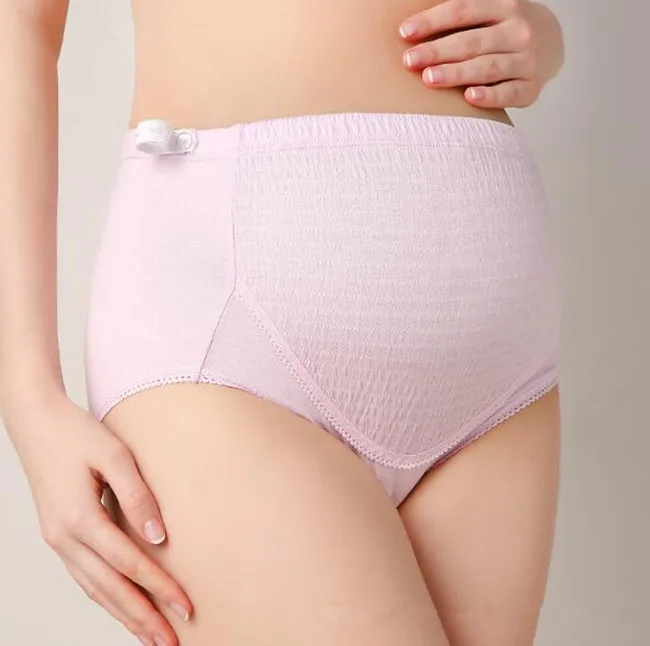 Мягкие трусики для беременных на заказ, регулируемое Женское Нижнее Белье для беременных