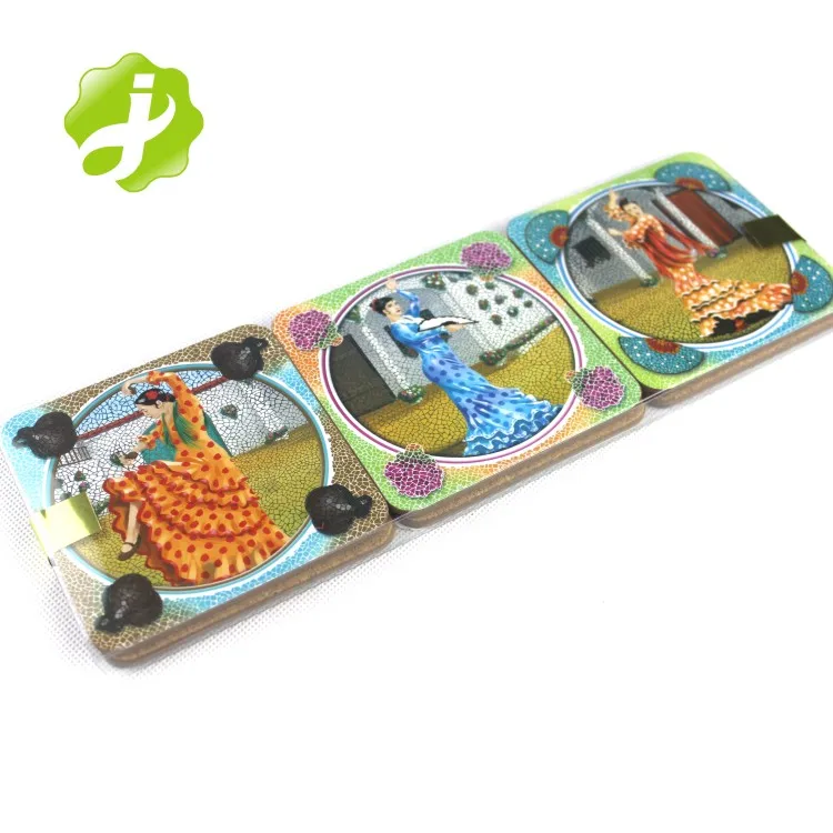 Promotion heat-resistant cork backed placemats and coasters