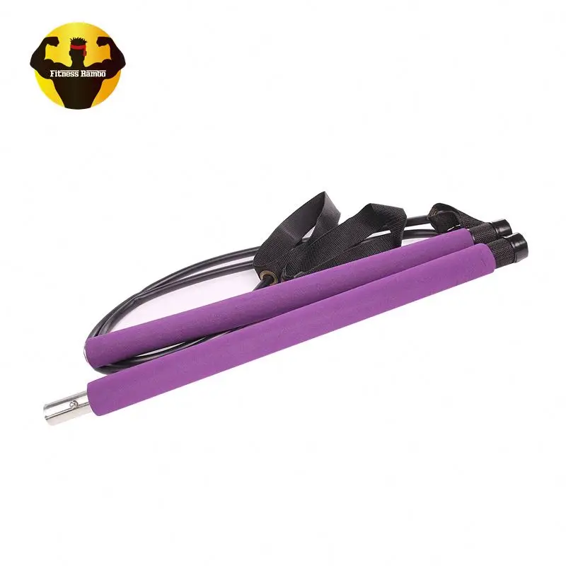 Палка для фитнеса, пилатеса разных цветов