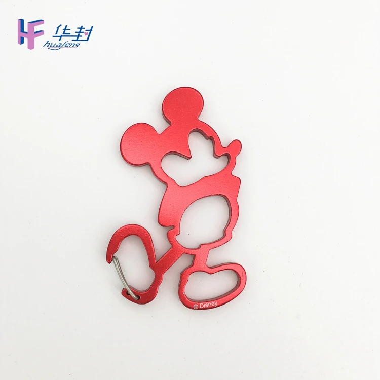 Bulk wholesale stainless steel small animal shaped carabiner