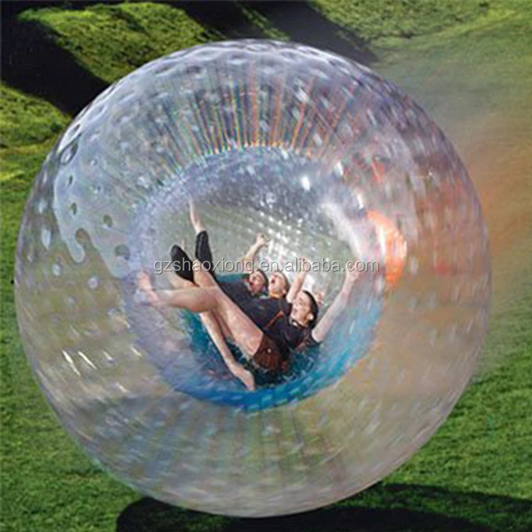 Inflatable Zorb Ball/human Hamster Ball Customized Unisex 3 Years Inflatable Toys for Adult Diameter 3 Meter 14 Years PVC/TPU