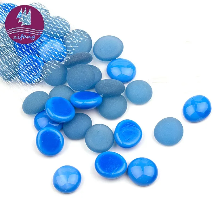 Artificial Glass Pebbles For Sale Aquarium Cobble Stone