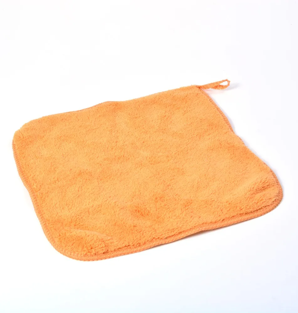 Super Water Absorbent Reusable Coral Fleece Velvet Towel for Washing