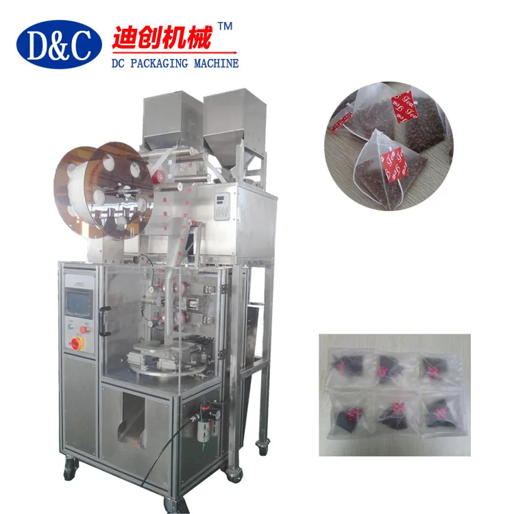 
Automatic tea sachet herbal nylon small tea bag packing machine 