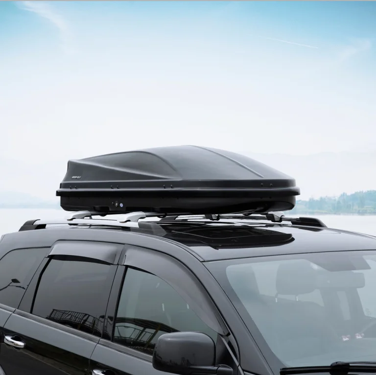 Aerodynamics Layout, car roof top cargo box With Secure System