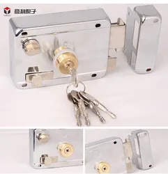 High security lock door metal door gate electric Outside Door Lock rim lock