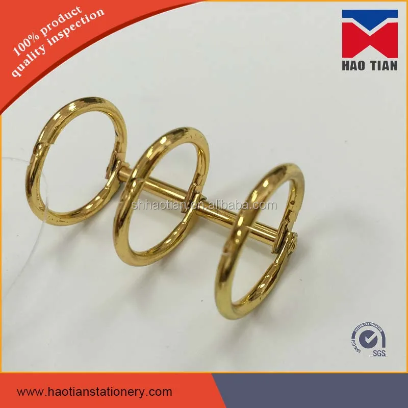 stock calendar binder clip 3 open ring for loose leaf binding
