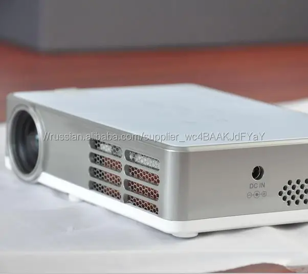 PVT DLP-600W Projector 4K Portable Pocket Mini Projector