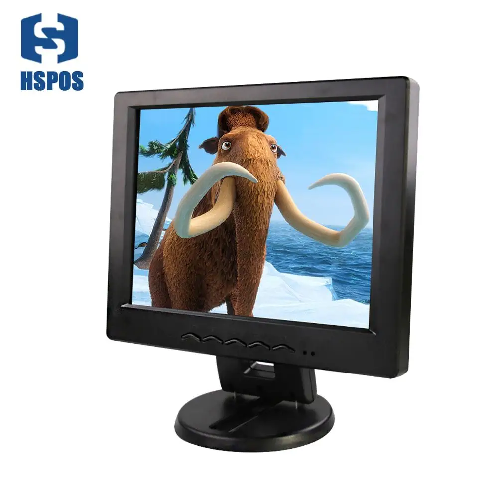 Newest fashion 10 inch or 12 inch touchscreen monitor support USB,VGA ,DVI,DC for kitchen,bedroom,hotels